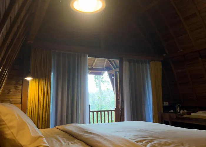Ayung Melasti Wooden House Konukevi Payangan